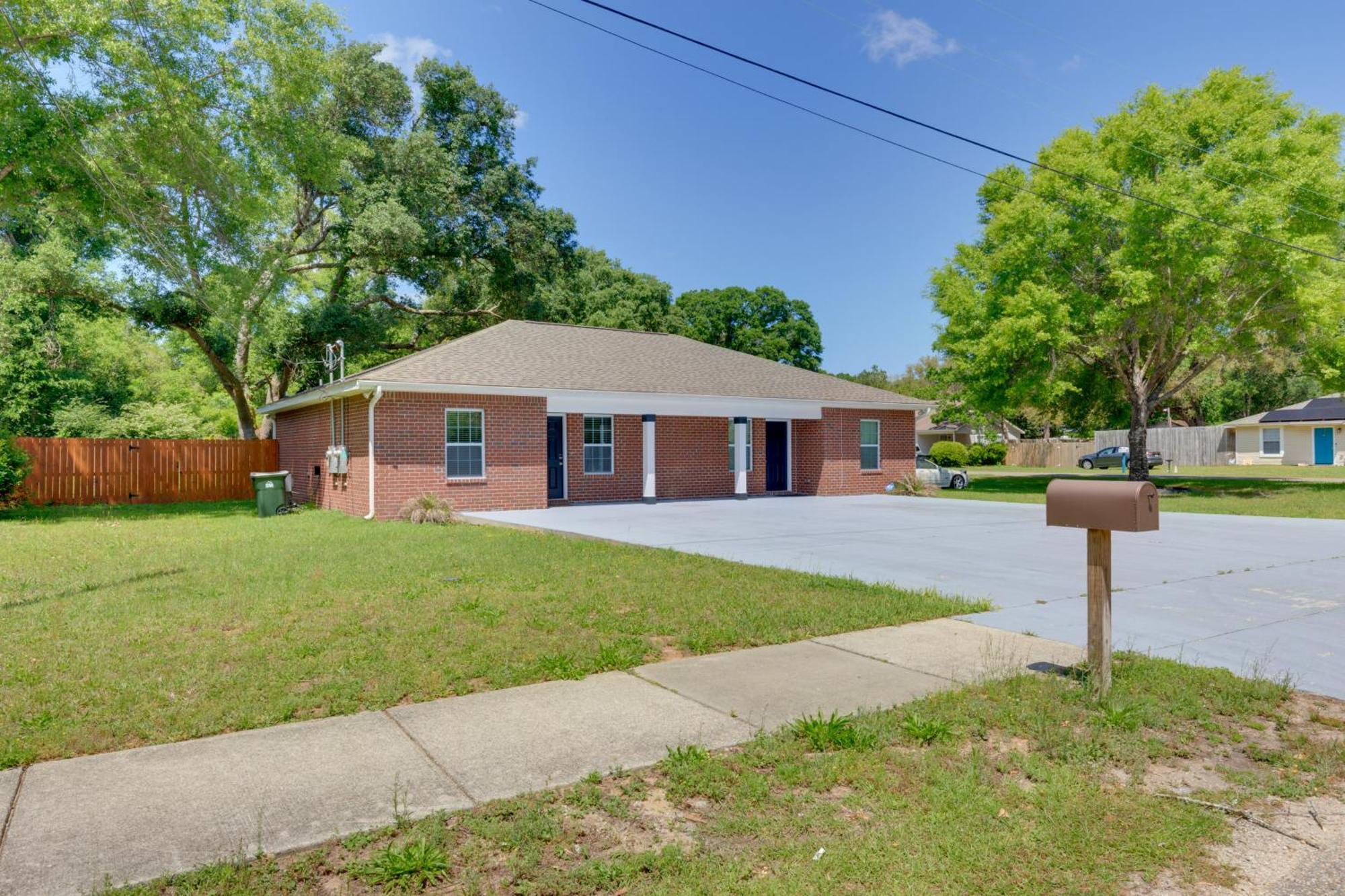 Appartement Dog-Friendly Pensacola Duplex About 7 Mi To Downtown Extérieur photo